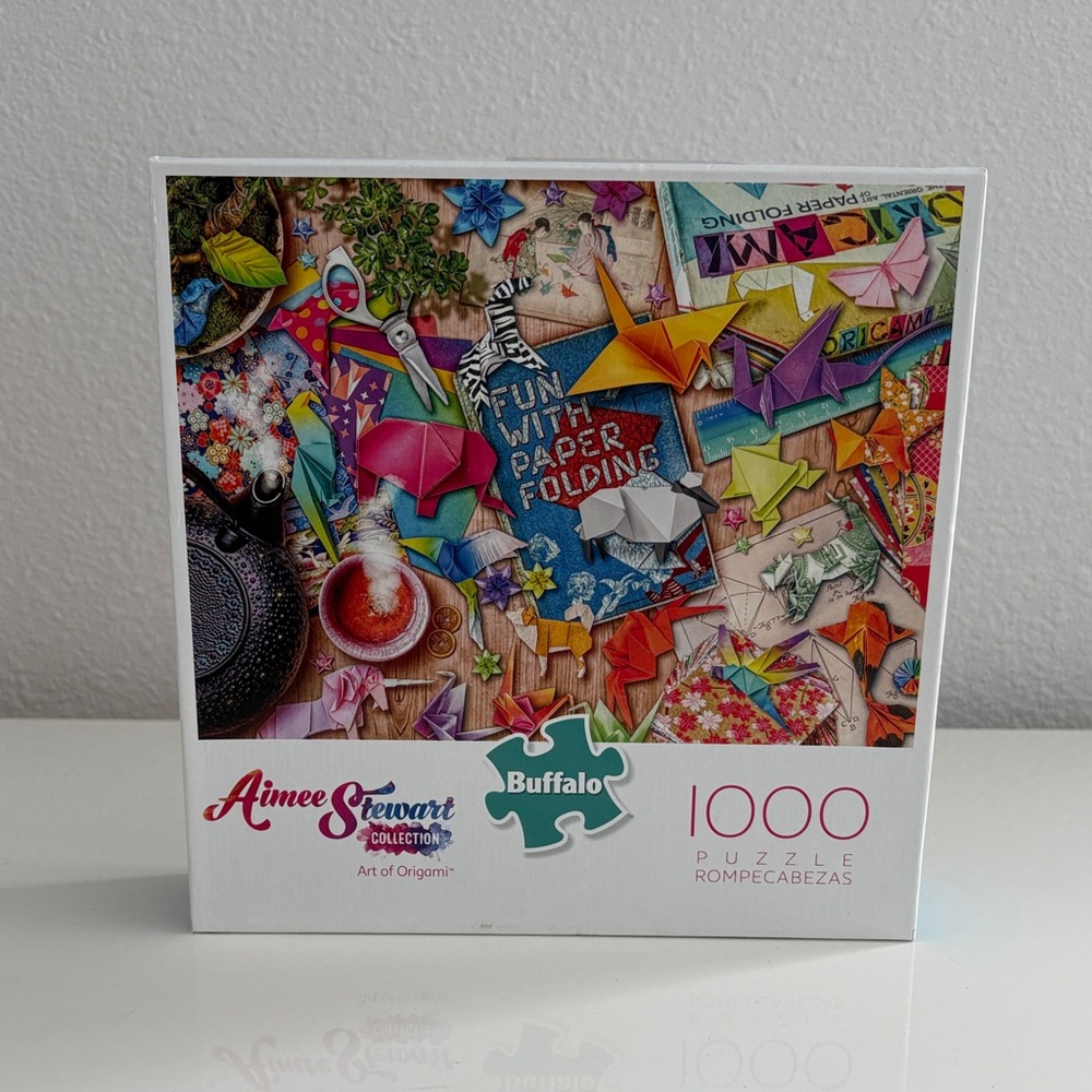 Buffalo  Aimee Stewart Art of Origami Puzzle, 1000 pcs